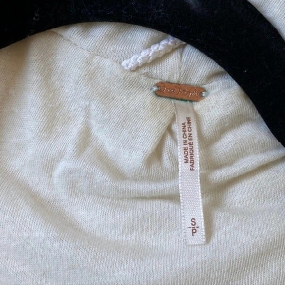 Free People faux fur hoodie S - Picture 5 of 6